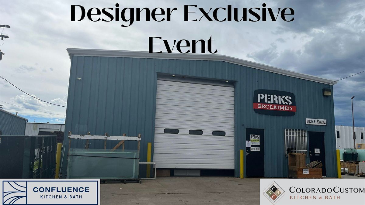 Designer Exclusive: Sustainable Deconstruction with Anna Perks, 15 October | Event in Commerce City | AllEvents