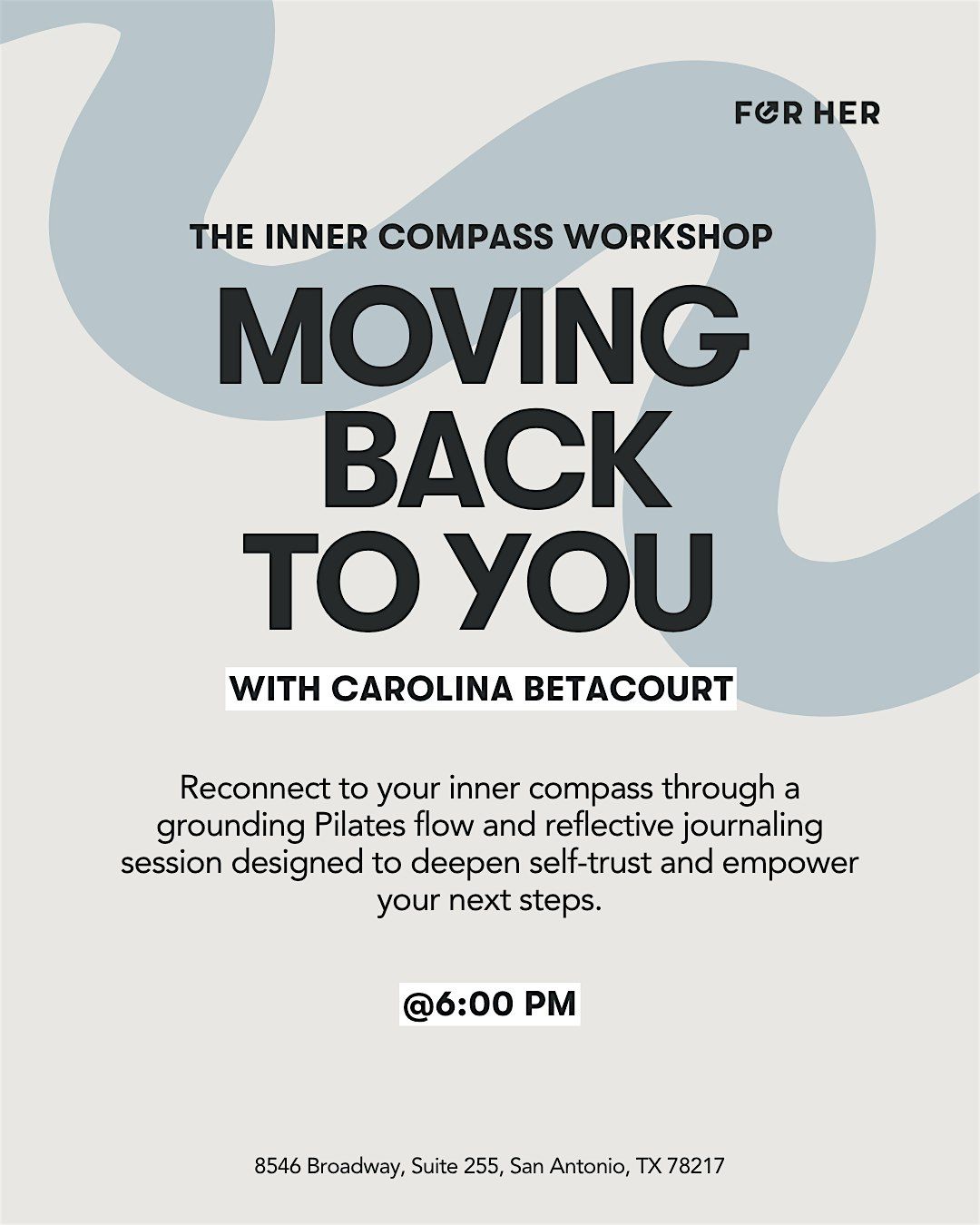 The Inner Compass Workshop at For Her, 18 August | Event in San Antonio | AllEvents