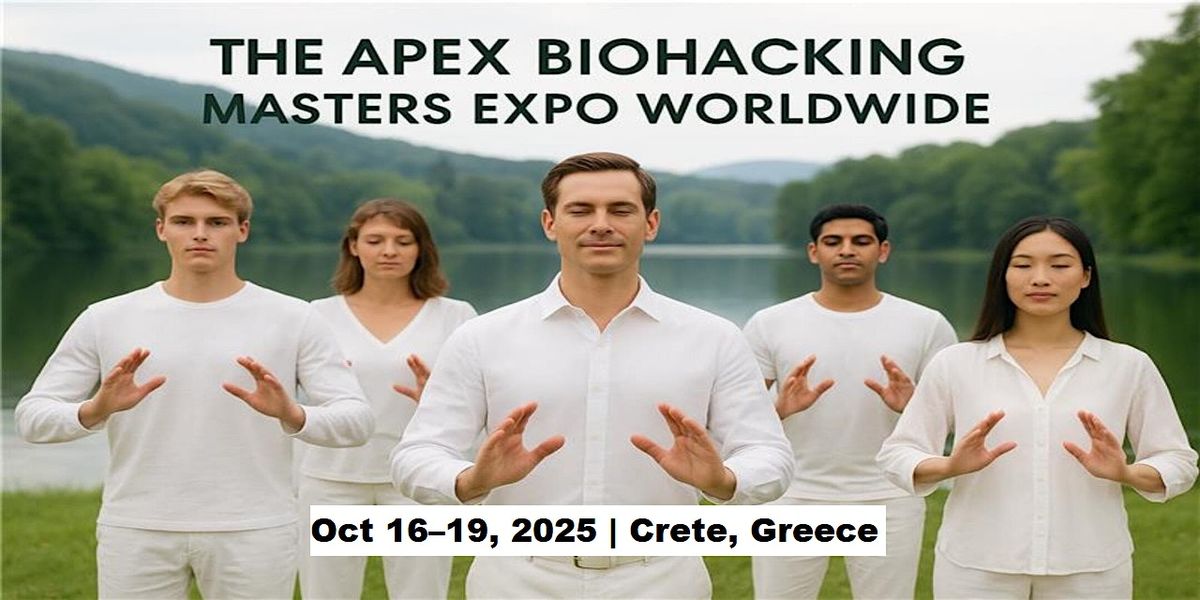 Apex Biohacking Masters Expos in Crete, Greece, 16 October | Event in Schisma Eloundas | AllEvents