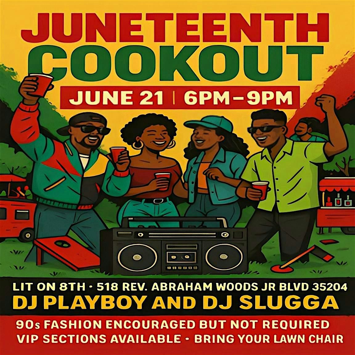 Juneteenth Block Party, 21 June | Event in Birmingham | AllEvents