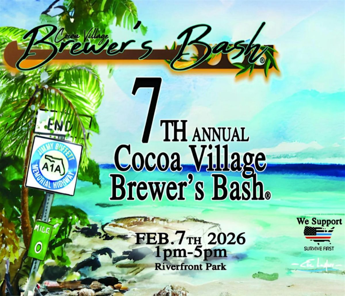 7th Annual Cocoa Village Brewer’s Bash®️, 7 February | Event in Cocoa | AllEvents