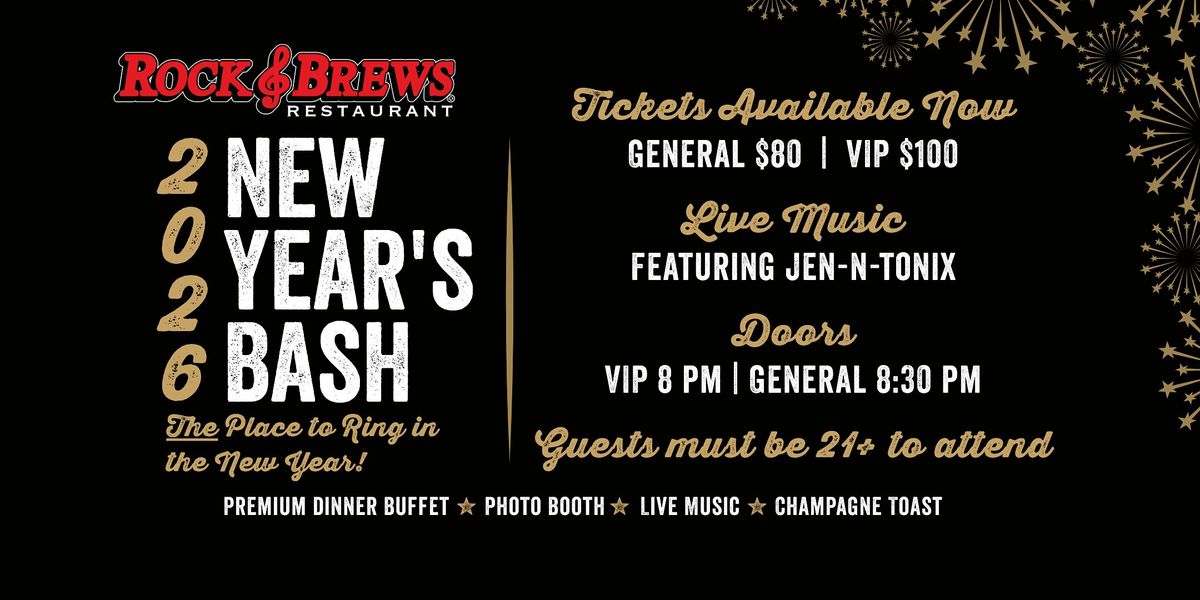 Rock & Brews New Years Bash 2026, 31 December | Event in Oviedo | AllEvents
