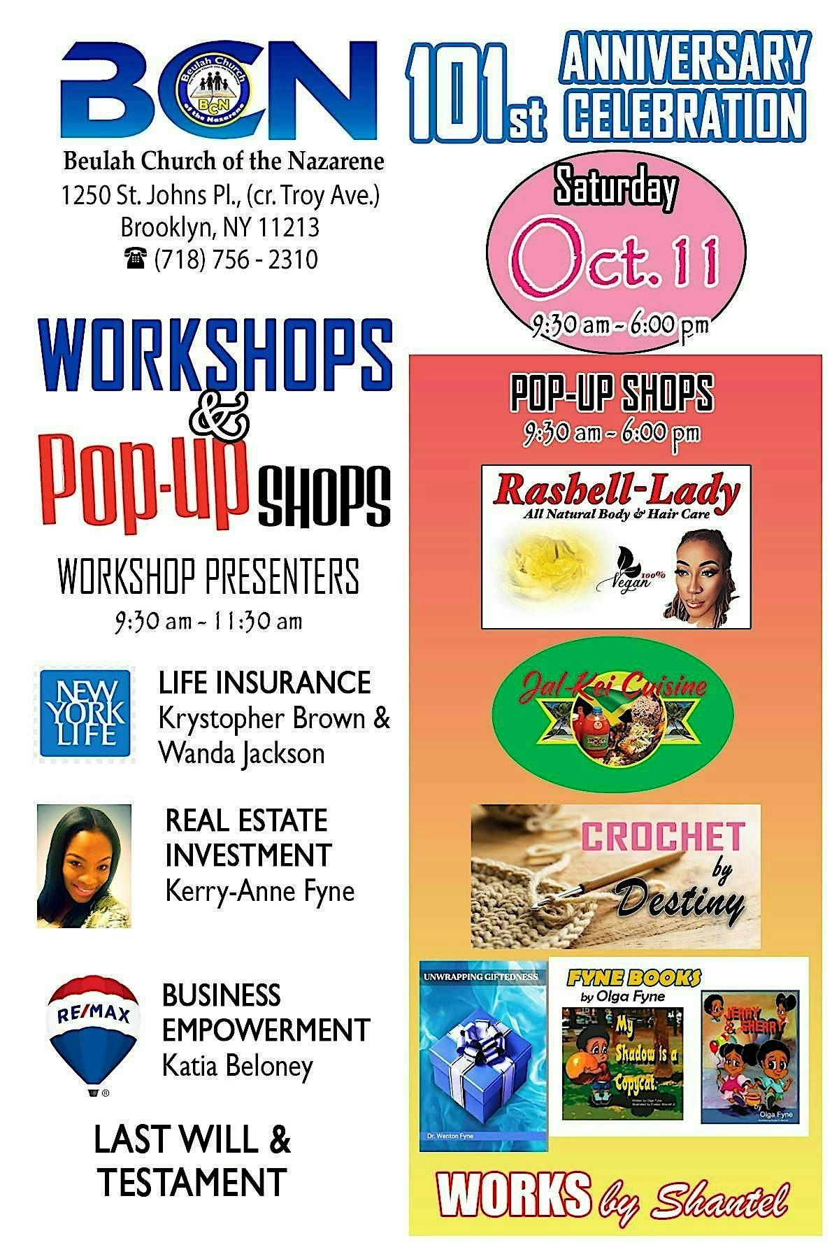 Empowerment Workshops, 11 October | Event in Brooklyn | AllEvents