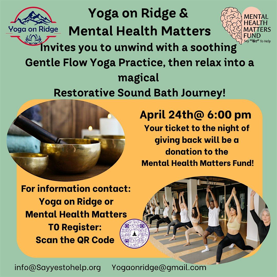 Mental Health Matters Community Yoga Nigh, 14 May | Event in Minooka | AllEvents