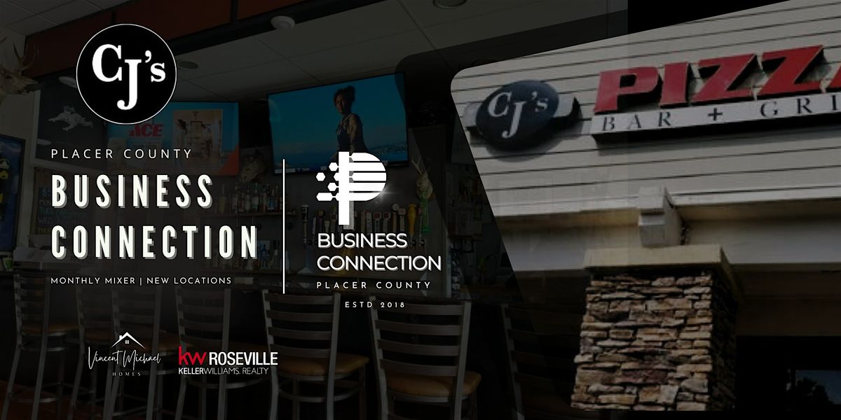 Placer County Business Connection CJ's Pizza Bar & Grill, 20 May | Event in Rocklin | AllEvents