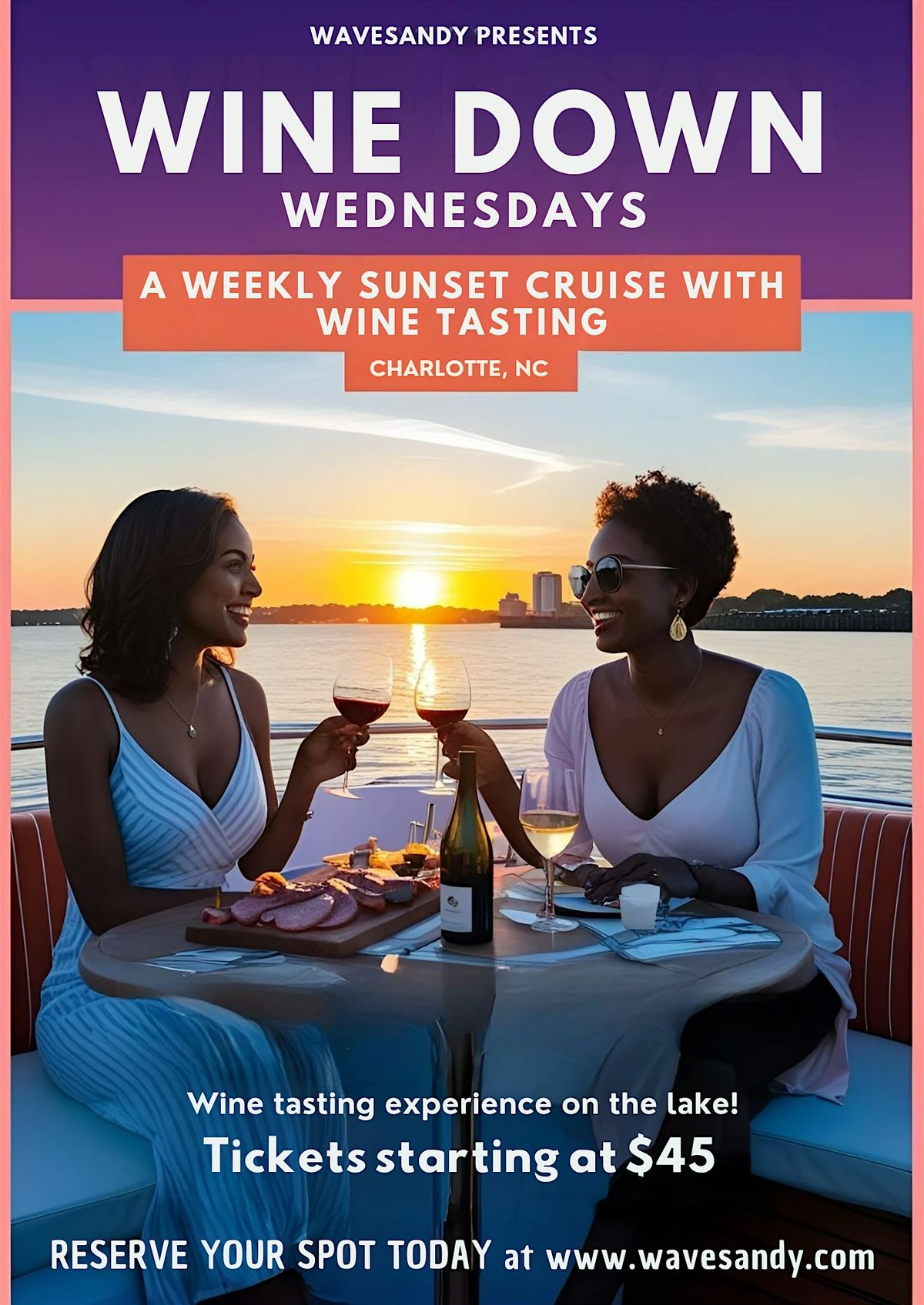 Wine Down Wednesday on the Lake | Event in Belmont | AllEvents
