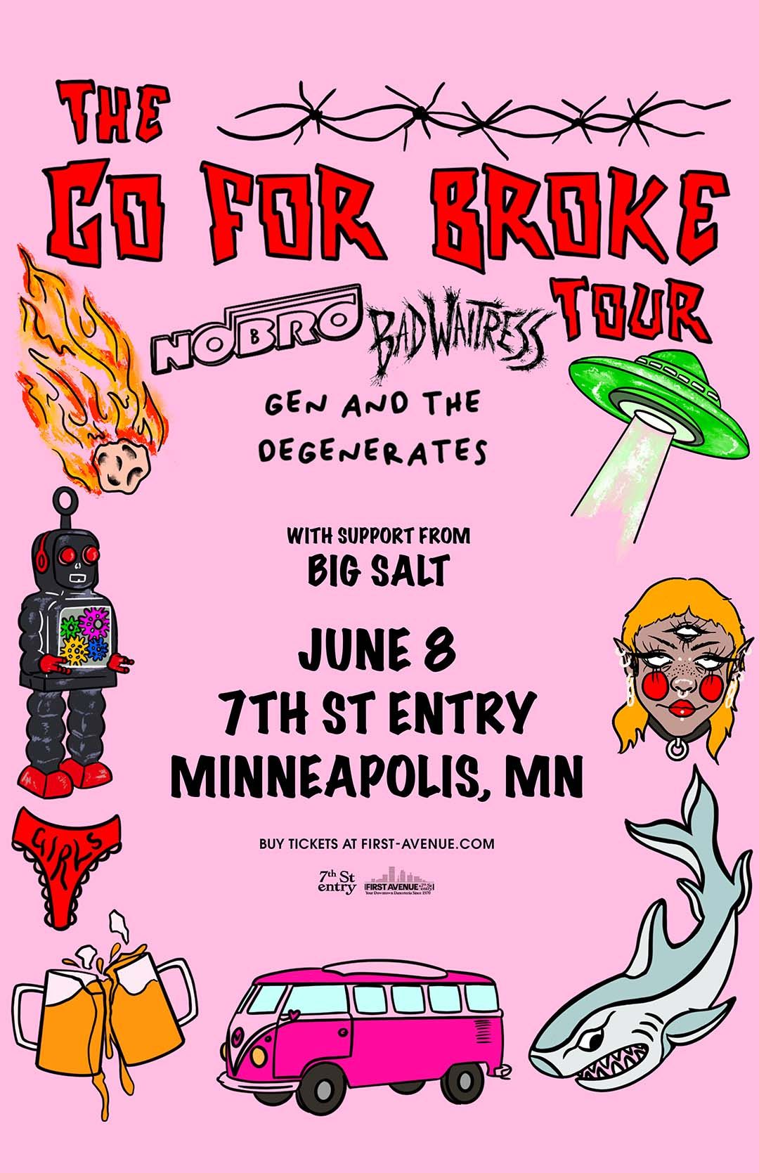 The Degenerates, 15 July | Event in Orlando | AllEvents