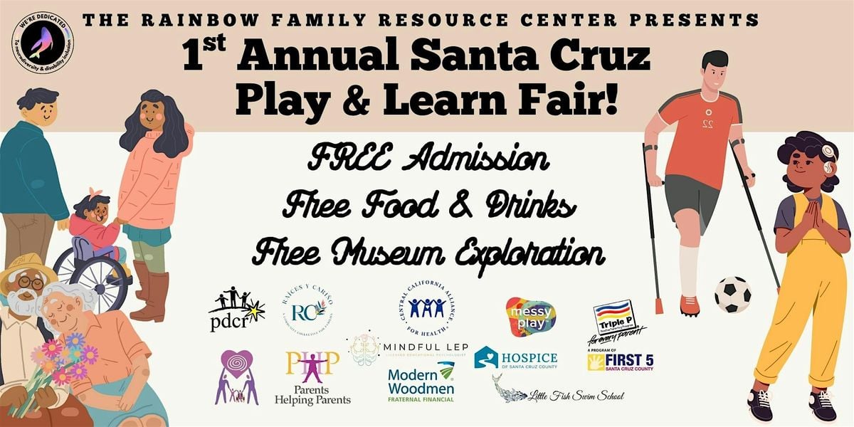 1st Annual Play & Learn Fair, 13 July | Event in Capitola | AllEvents