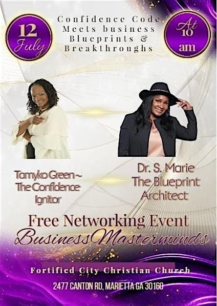 The Confidence Code meets Blueprint and Breakthrough, 12 July | Event in Marietta | AllEvents