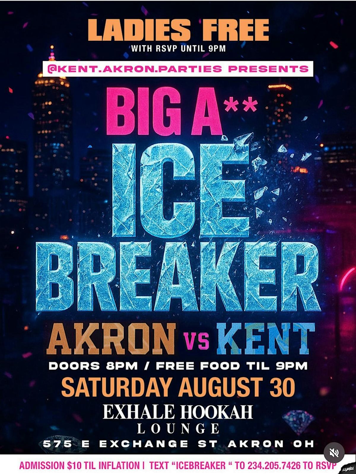 AKRON VS KENT BIG A** ICEBREAKER, 30 August | Event in Akron | AllEvents