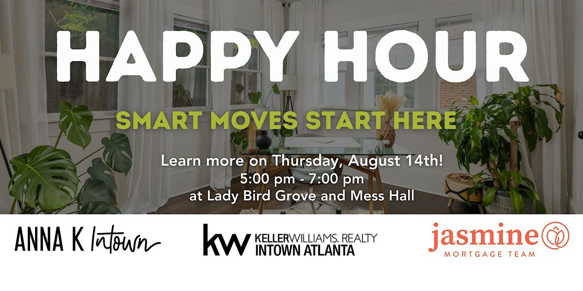Home Buying Happy Hour | August 14th | 5:00pm - 7:00pm, 14 August | Event in Atlanta | AllEvents