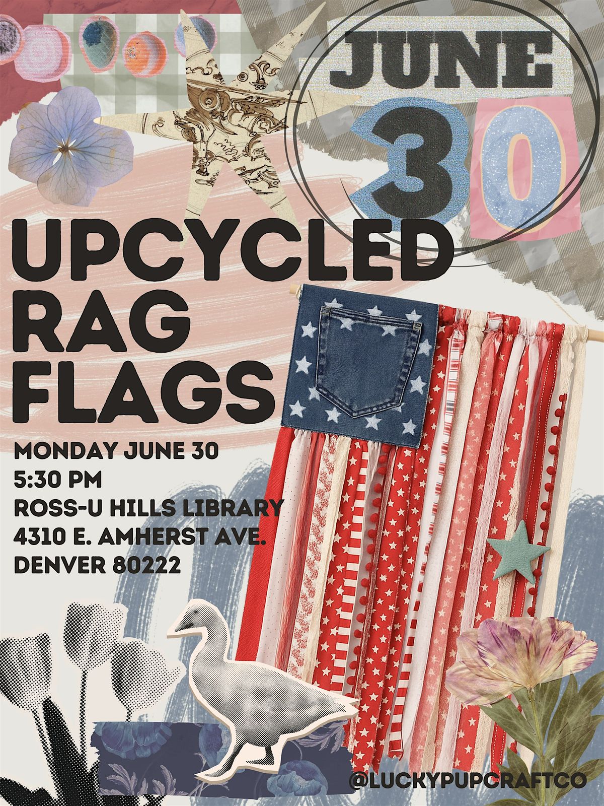 DIY Upcycled Rag Flags, 30 June | Event in Denver | AllEvents
