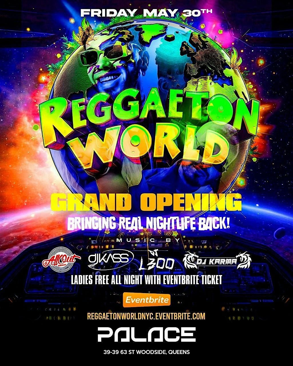Reggaeton World - Latin & Perreo Parrty at Club Palace NYC, 26 September | Event in Queens | AllEvents