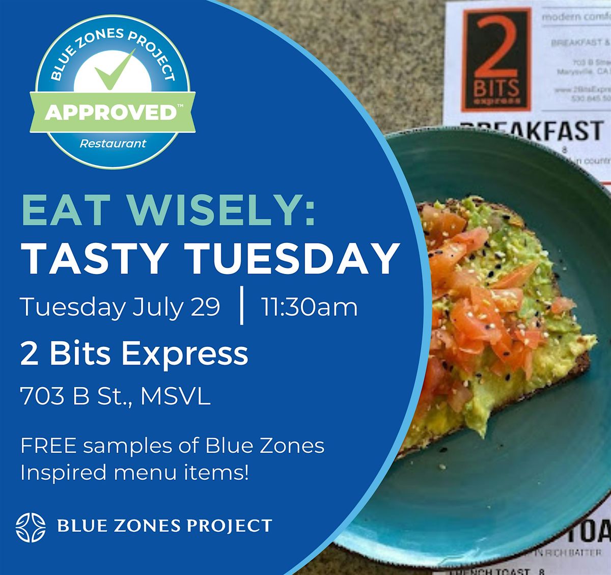 Tasty Tuesday at the 2Bits Express with BZPYS!, 29 July | Event in Marysville | AllEvents