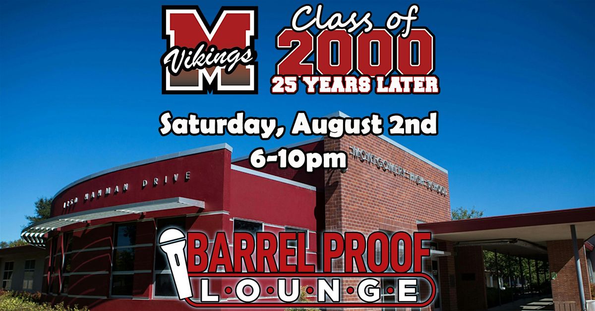 Montgomery High Class of 2000 — 25 Year Reunion, 2 August | Event in Santa Rosa | AllEvents