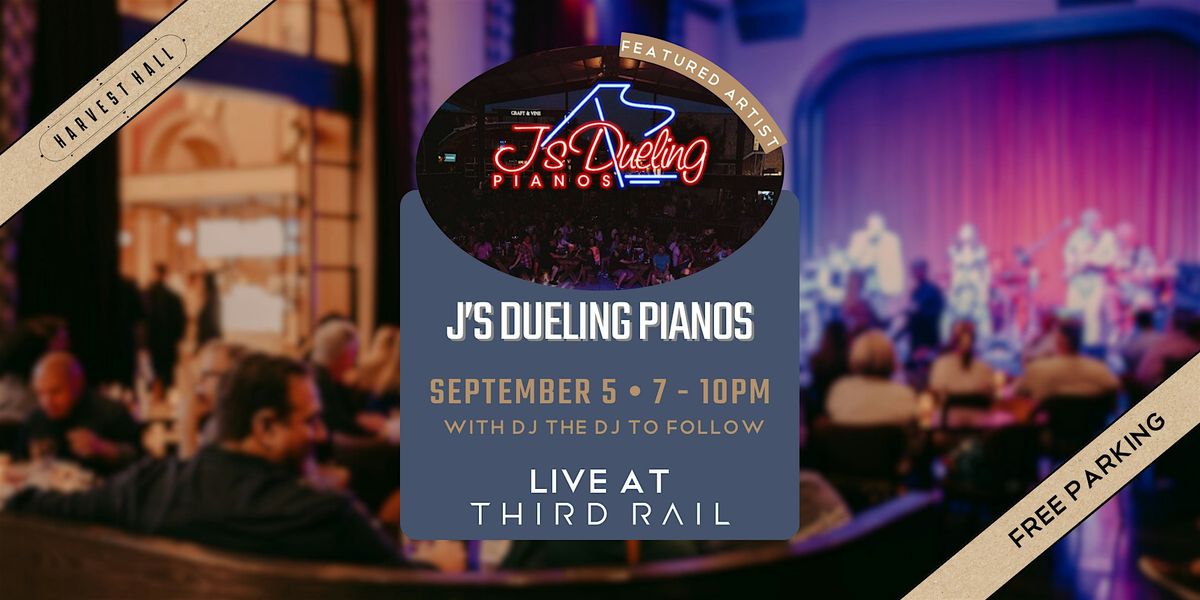 J's Dueling Pianos LIVE at Third Rail!, 5 September | Event in Grapevine | AllEvents