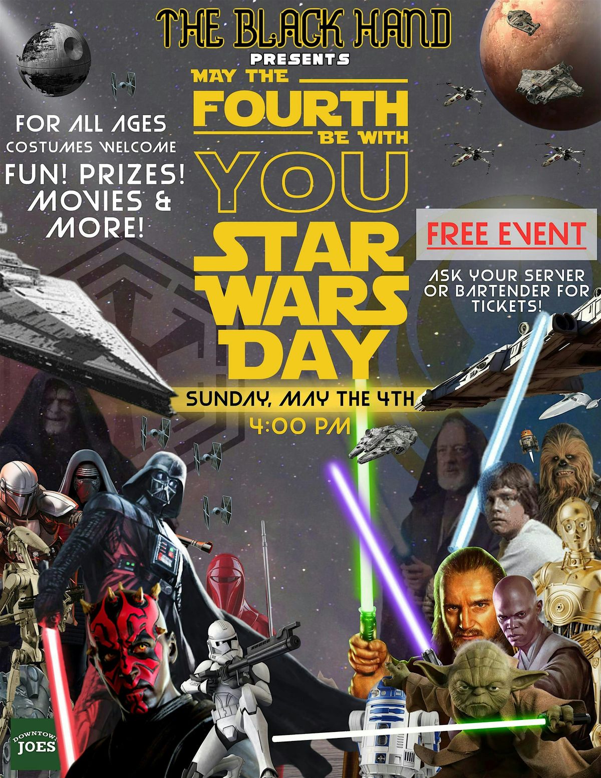 May the FOURTH be with you : A STAR WARS EVENT, 4 May | Event in Napa | AllEvents