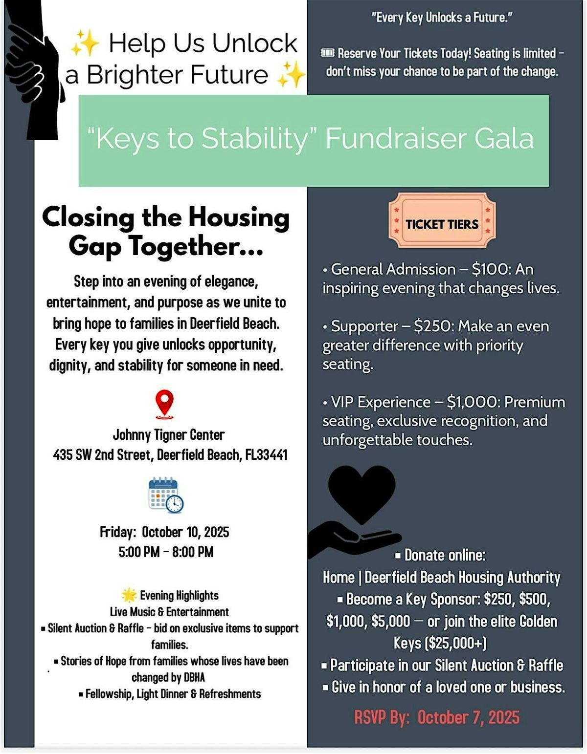 Keys to Stability, 10 October | Event in Deerfield Beach | AllEvents