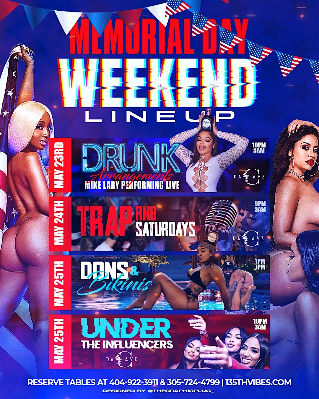 MEMORIAL WEEKEND HOSTED BY DACAVE, 24 May | Event in North Miami | AllEvents