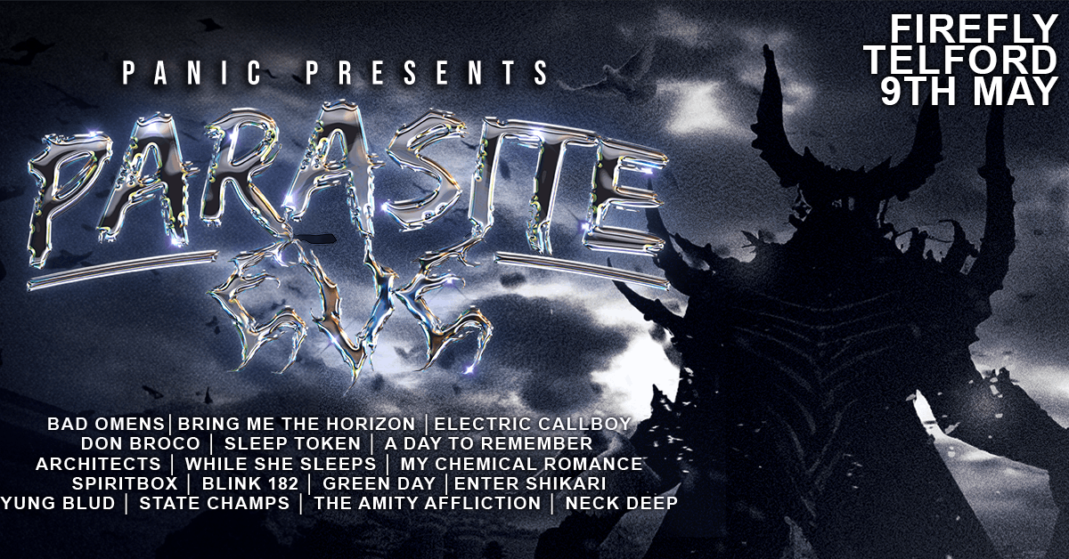 Panic Presents: Parasite Eve Club Night at Firefly, Telford, 9 May | Event in Telford | AllEvents