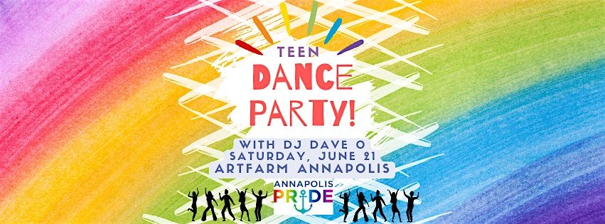 Annapolis Pride Teen Dance Party, 21 June | Event in Annapolis | AllEvents