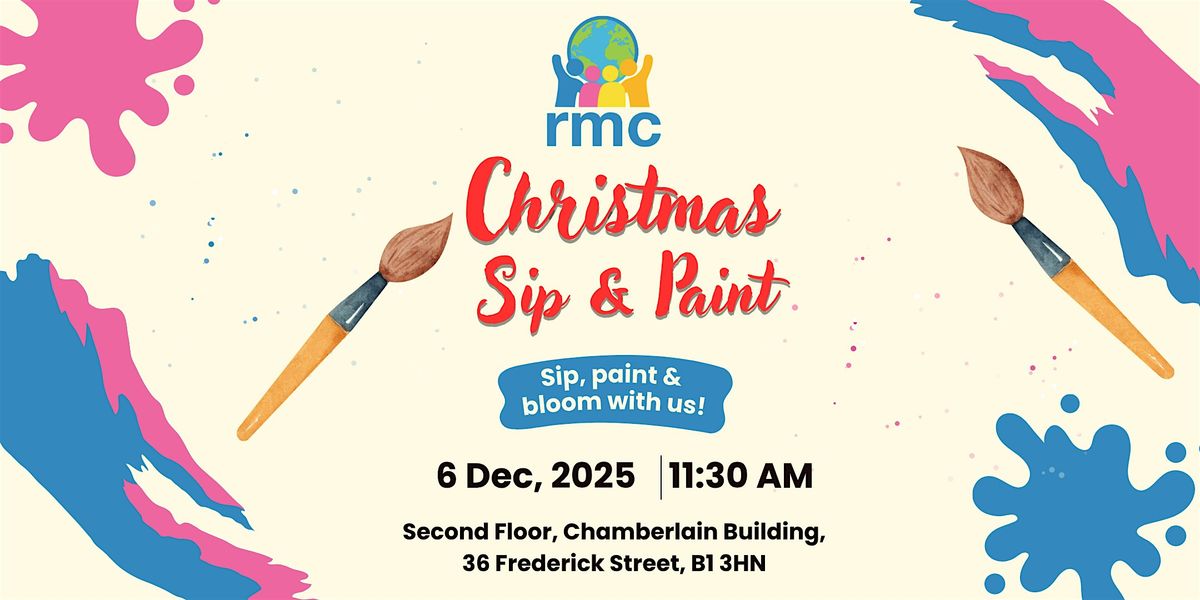 Christmas Sip and Paint 2025, 6 December | Event in Birmingham | AllEvents