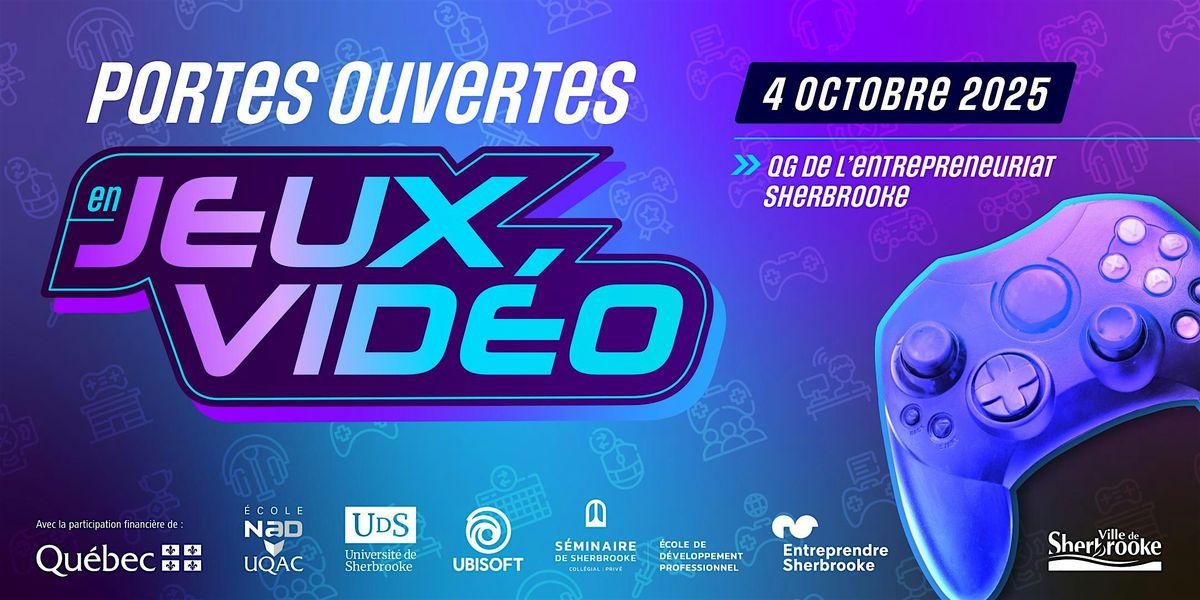 Portes ouvertes en jeux vidéo – Sherbrooke | Event in Sherbrooke | AllEvents