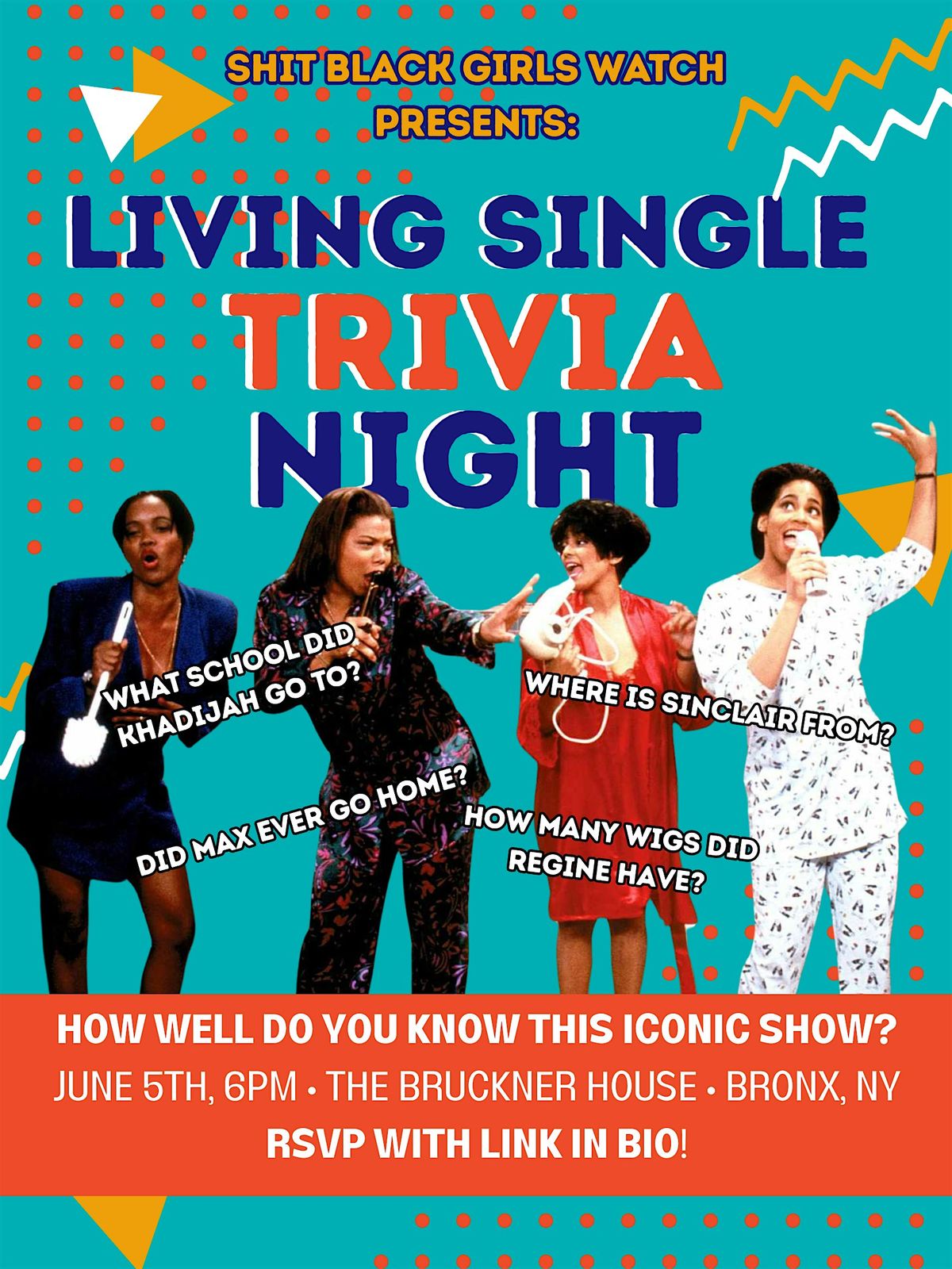 Living Single Trivia Night, 5 June | Event in The Bronx | AllEvents