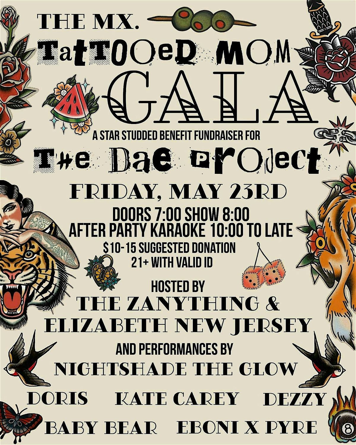 The Mx. Tattooed Mom Benefit Gala! | Event in Philadelphia | AllEvents