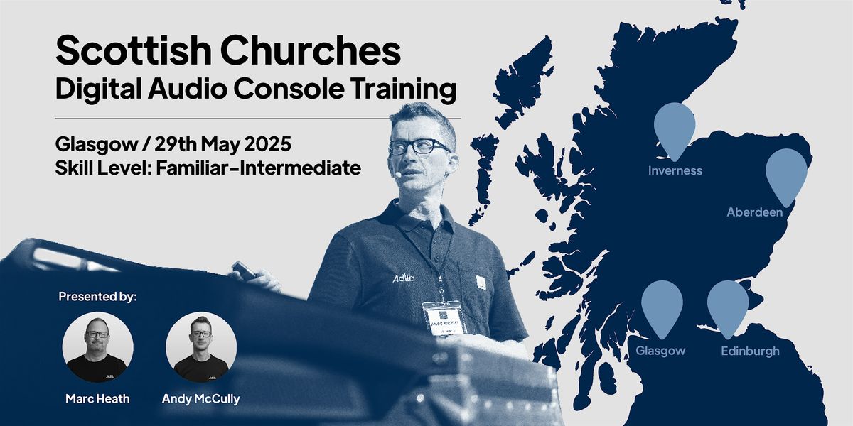 Houses of Worship - Digital Audio Console Sessions - Glasgow - 29/05/2025, 29 May | Event in Paisley | AllEvents