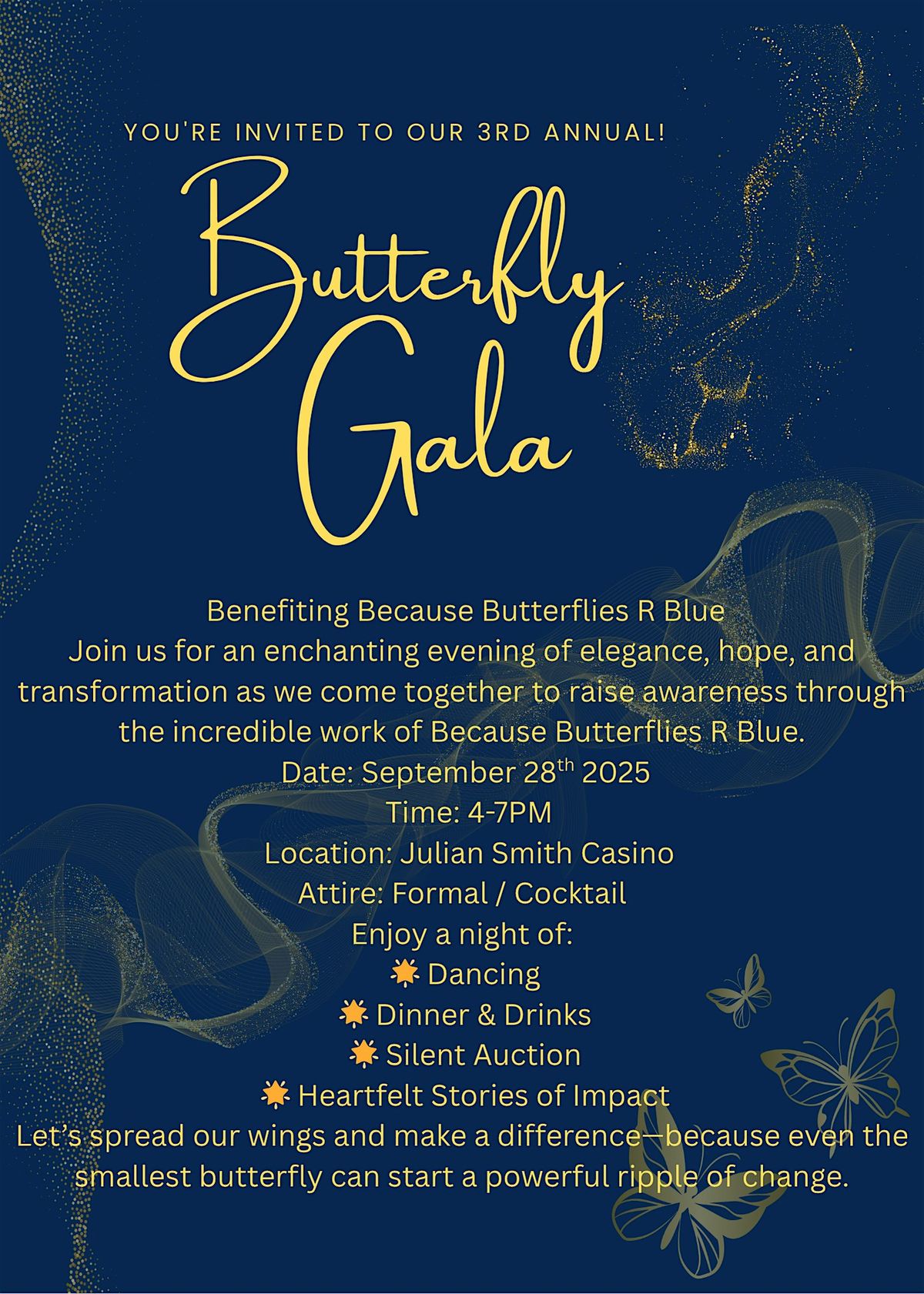 Butterfly Gala, 28 September | Event in Augusta | AllEvents