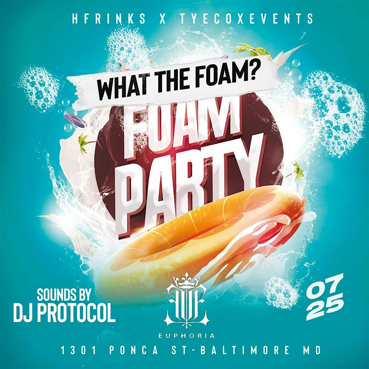 What The Foam!?, 25 July | Event in Baltimore | AllEvents