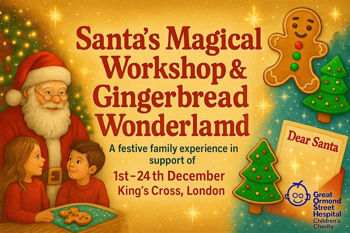 Santa's  grotto  &  Gingerbread workshop, 1 December | Event in London | AllEvents