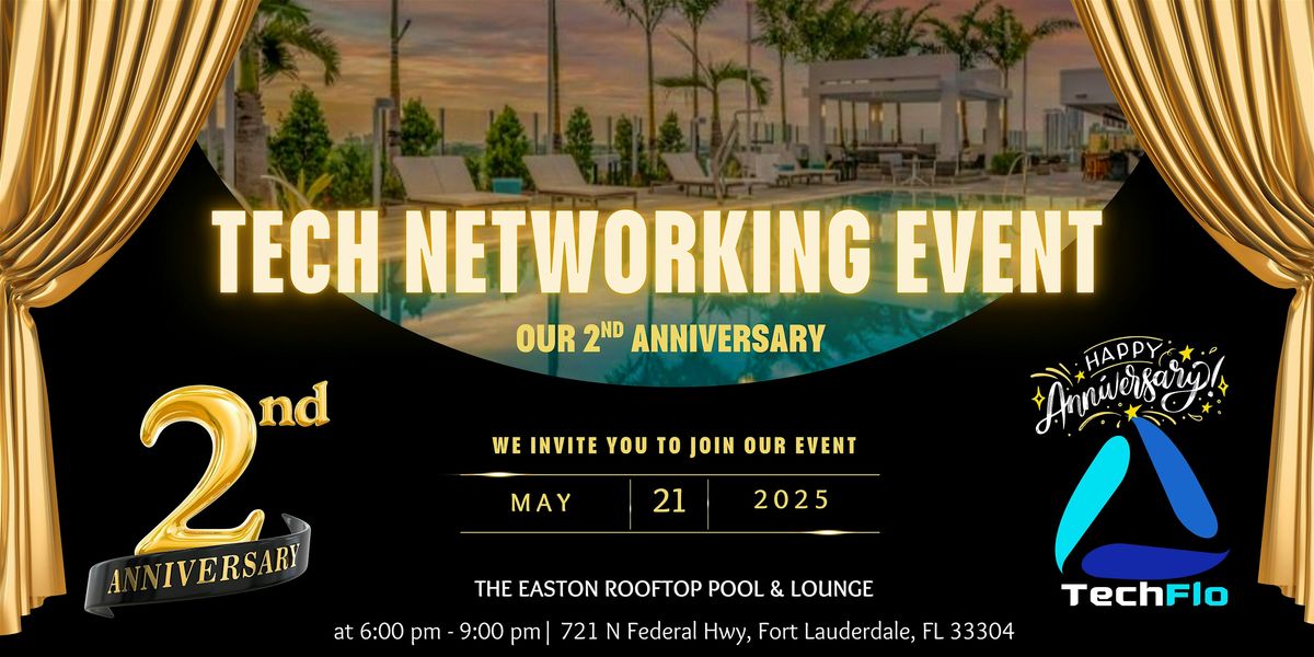 TechFlo Happy Hour Meetup, 21 May | Event in Fort Lauderdale | AllEvents