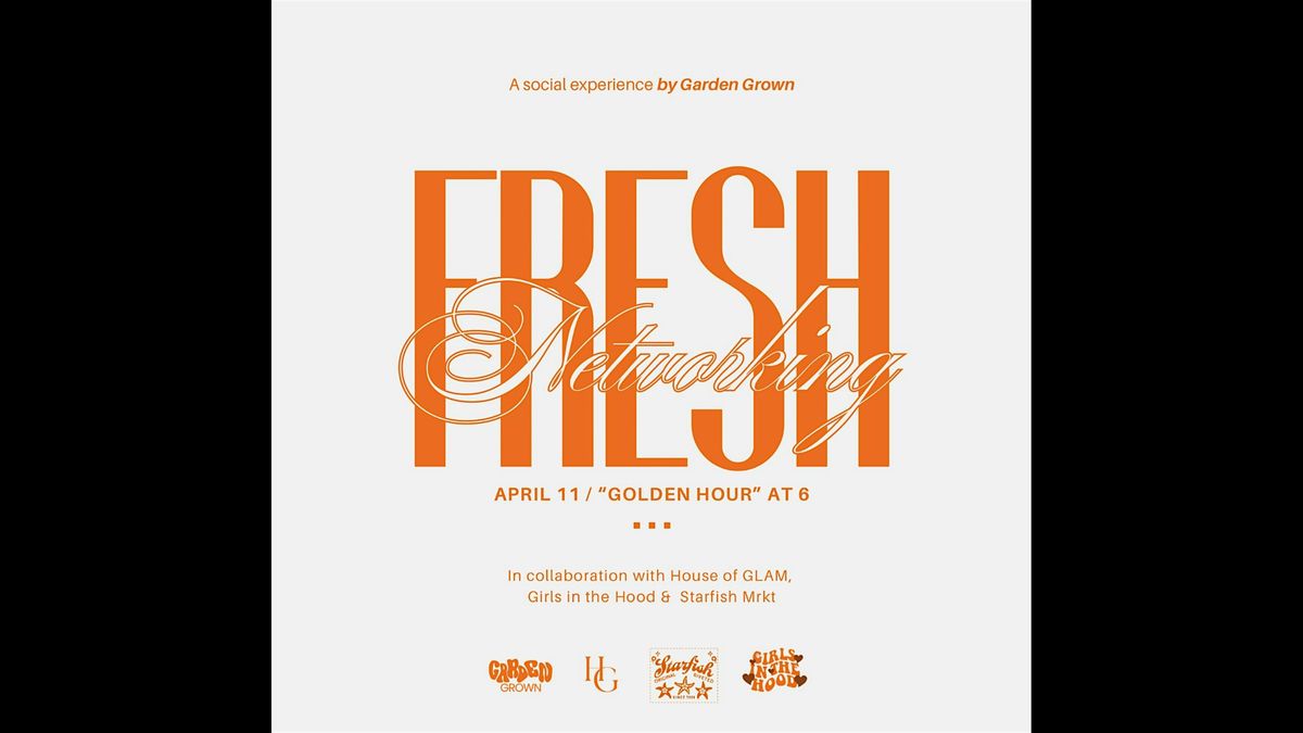 FRESH NETWORKING, 13 June | Event in Chicago | AllEvents