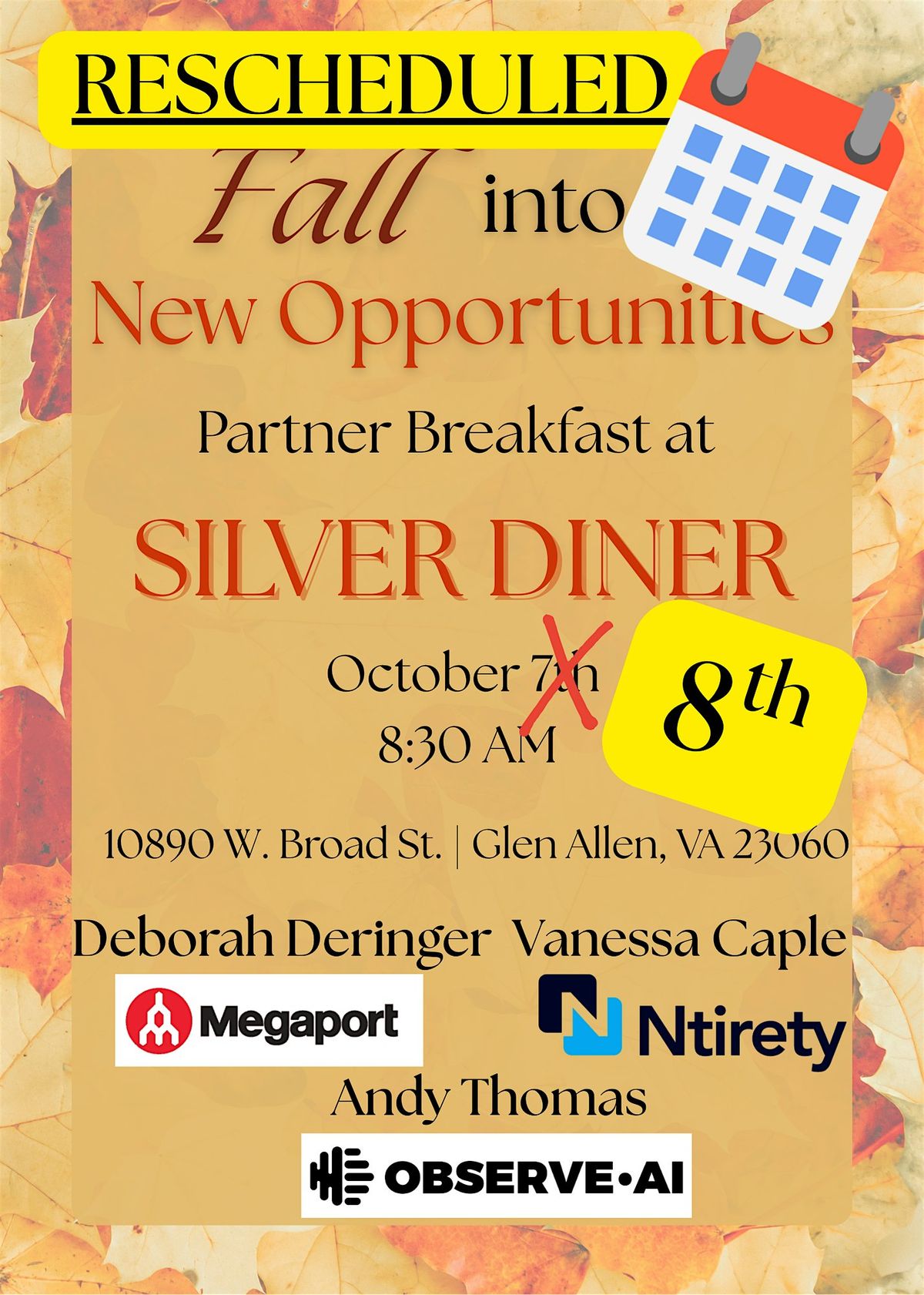 Fall Into New Opportunities, 8 October | Event in Glen Allen | AllEvents