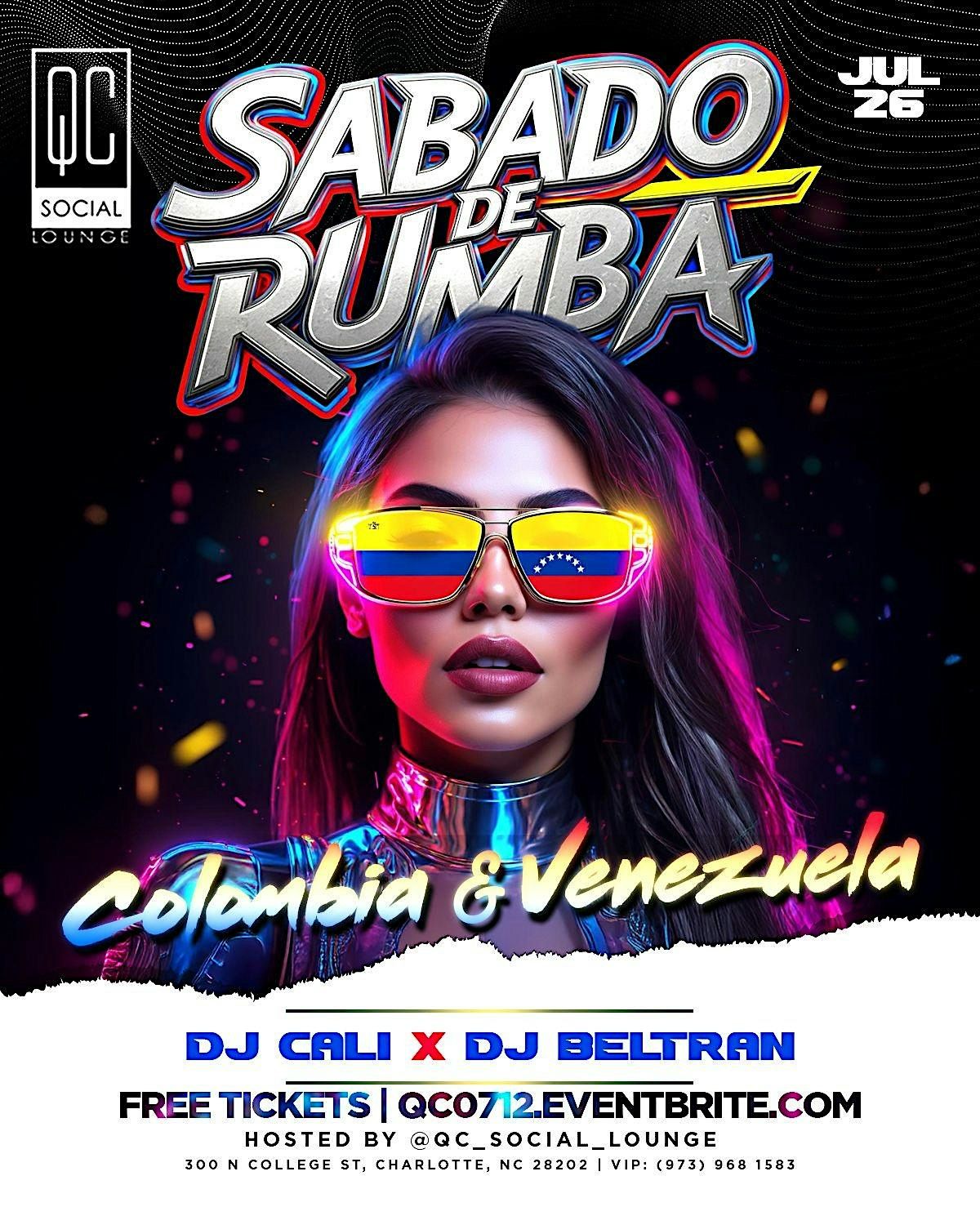 Rumba Saturdays  | vip | patio, 30 August | Event in Charlotte | AllEvents