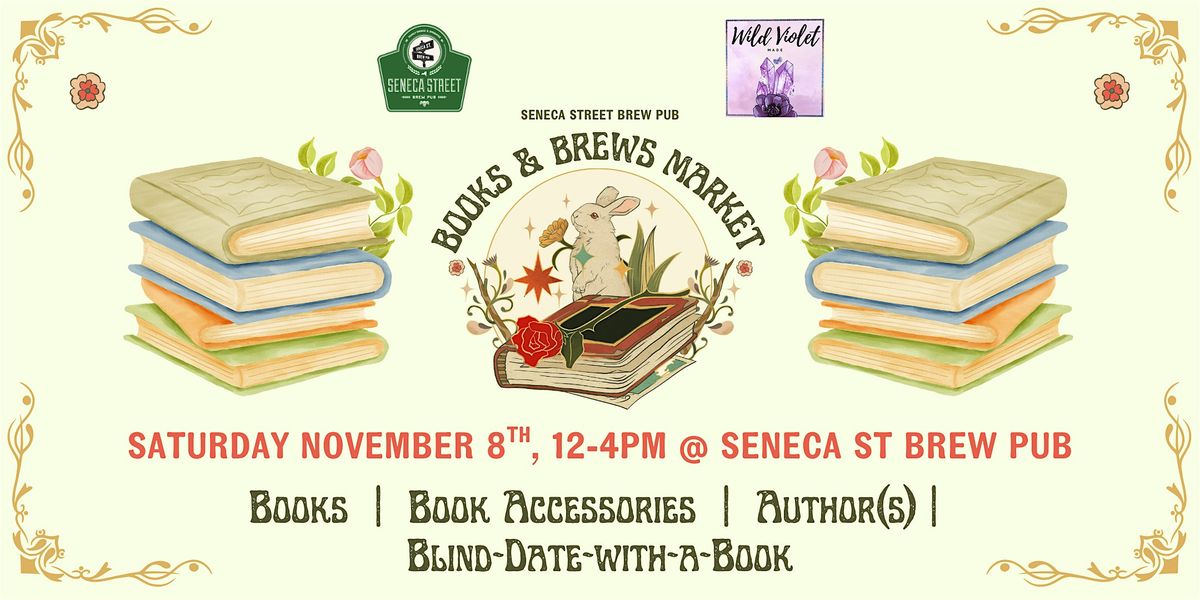 Books & Brews Market, 8 November | Event in Manlius | AllEvents