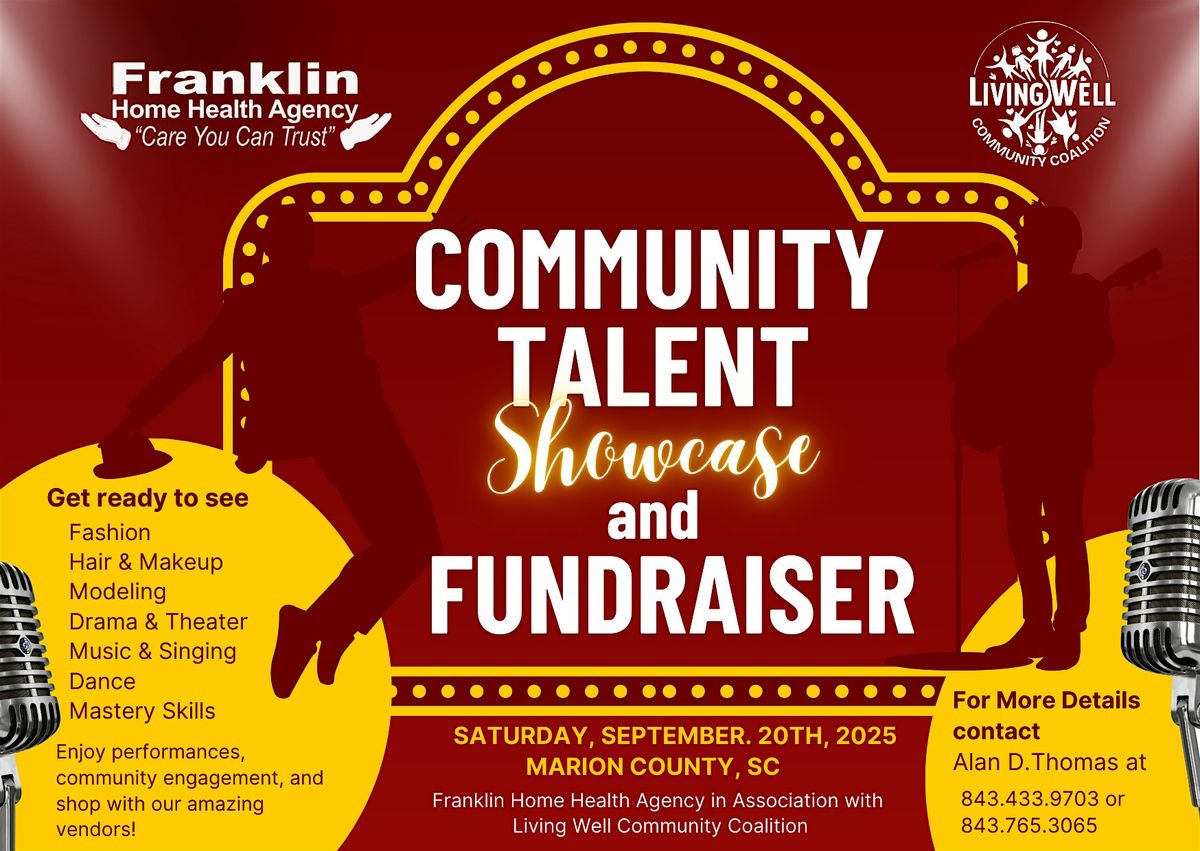 Community Talent Showcase and Fundraiser, 20 September | AllEvents