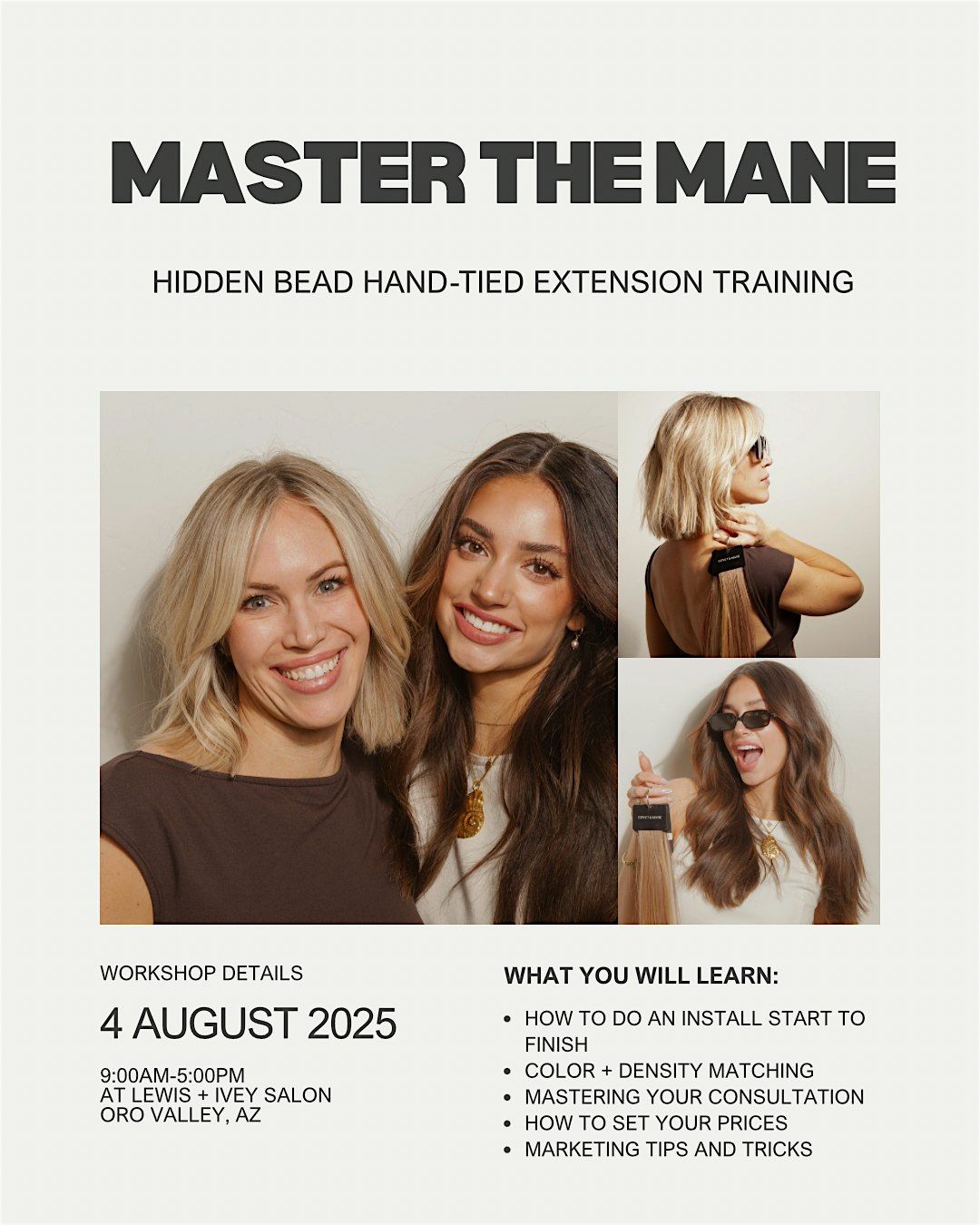 Master the Mane, 4 August | Event in Oro Valley | AllEvents