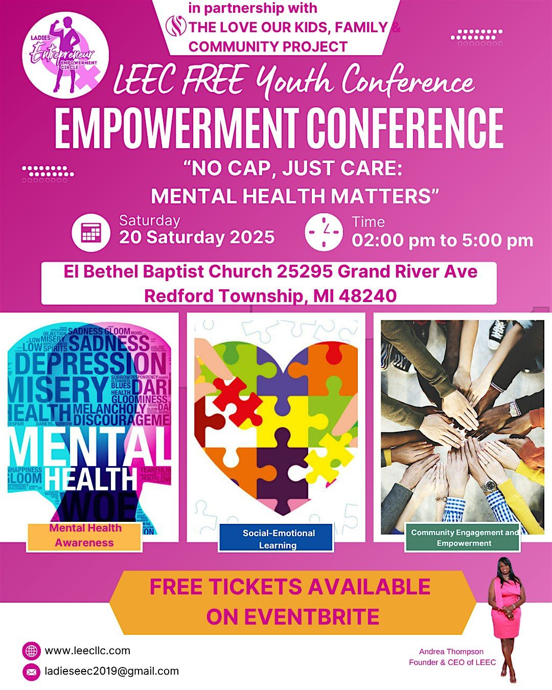 FREE LEEC Girls Youth Empowerment Conference, 20 September | AllEvents