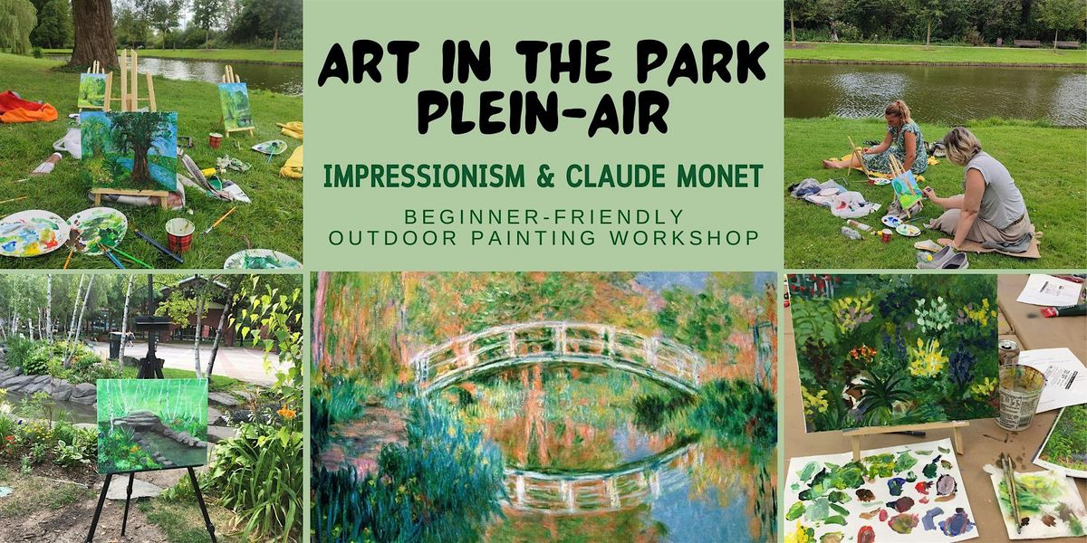 Art in the Park. Plein-air (outdoor) painting. Impressionism and Monet, 29 May | Event in Leiden | AllEvents