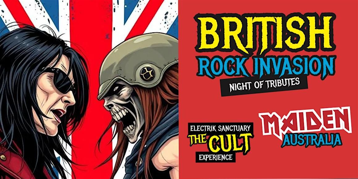 British Rock Invasion - A Tribute to The Cult & Iron Maiden, 25 October | Event in Penrith | AllEvents