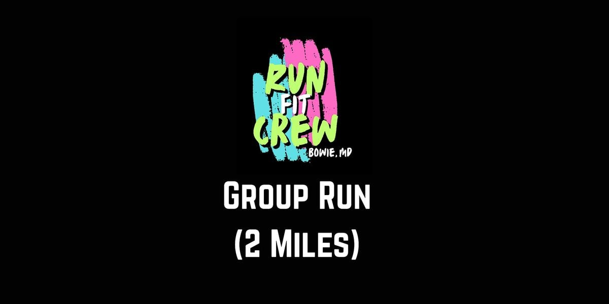 Run Fit Crew Beginners Group Run, 30 August | Event in Bowie | AllEvents