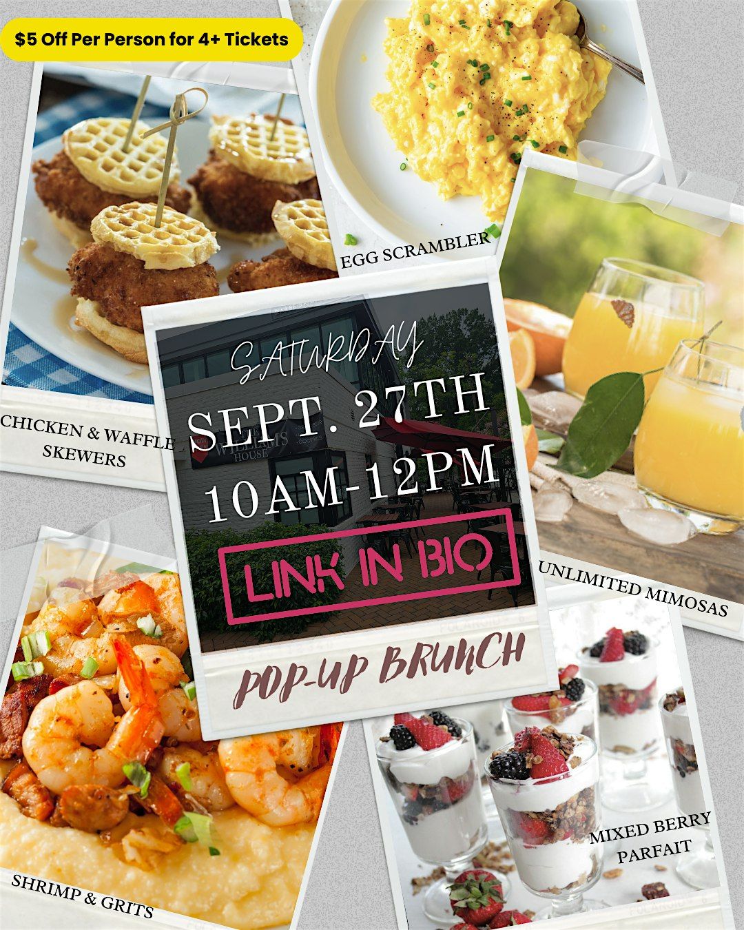 Pop-Up Brunch Experience, 27 September | Event in Cary | AllEvents