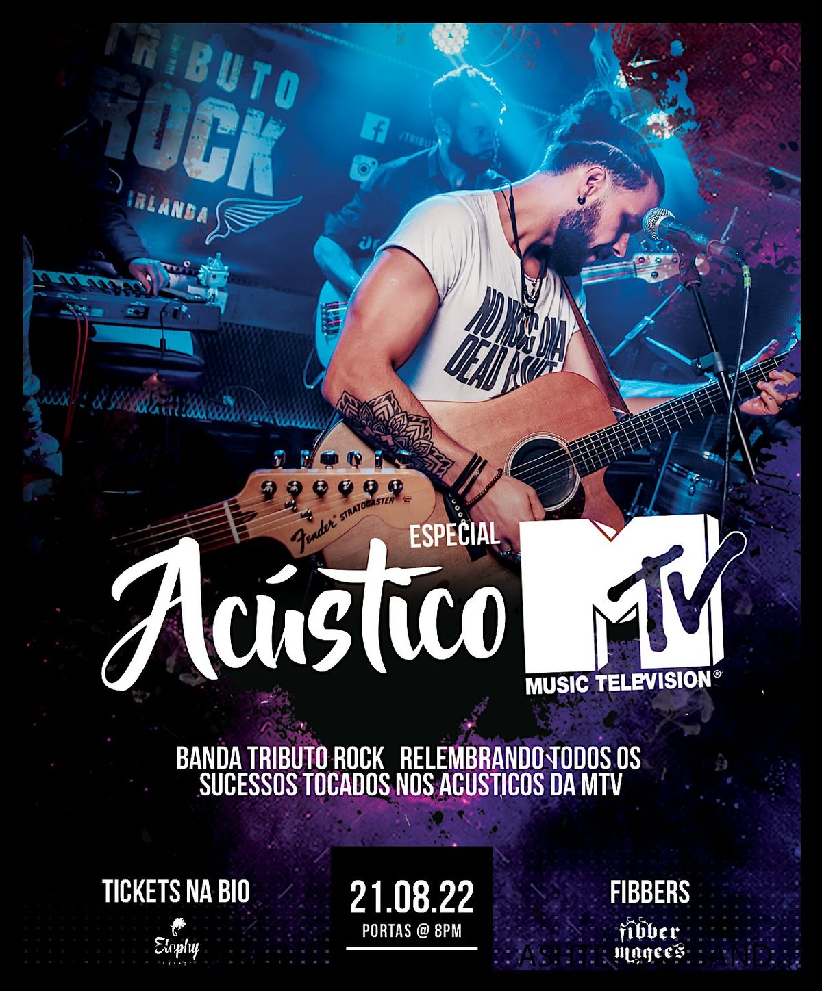 TRIBUTO ROCK - Especial CBJR + NXZERO, 31 August | Event in Dublin 1 | AllEvents