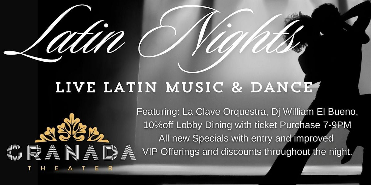 Latin Nights with La Clave Orchestra, DJ William El Bueno, 10 October | Event in Minneapolis | AllEvents