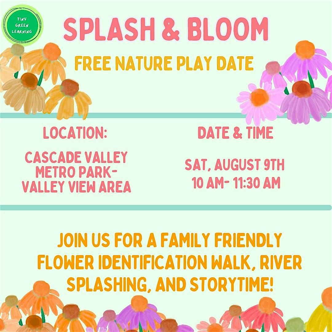 Splash & Bloom! Free Nature Play Date | Event in Akron | AllEvents