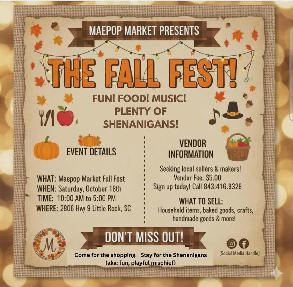 Maepop Fall Fest, 18 October | Event in Dillon | AllEvents