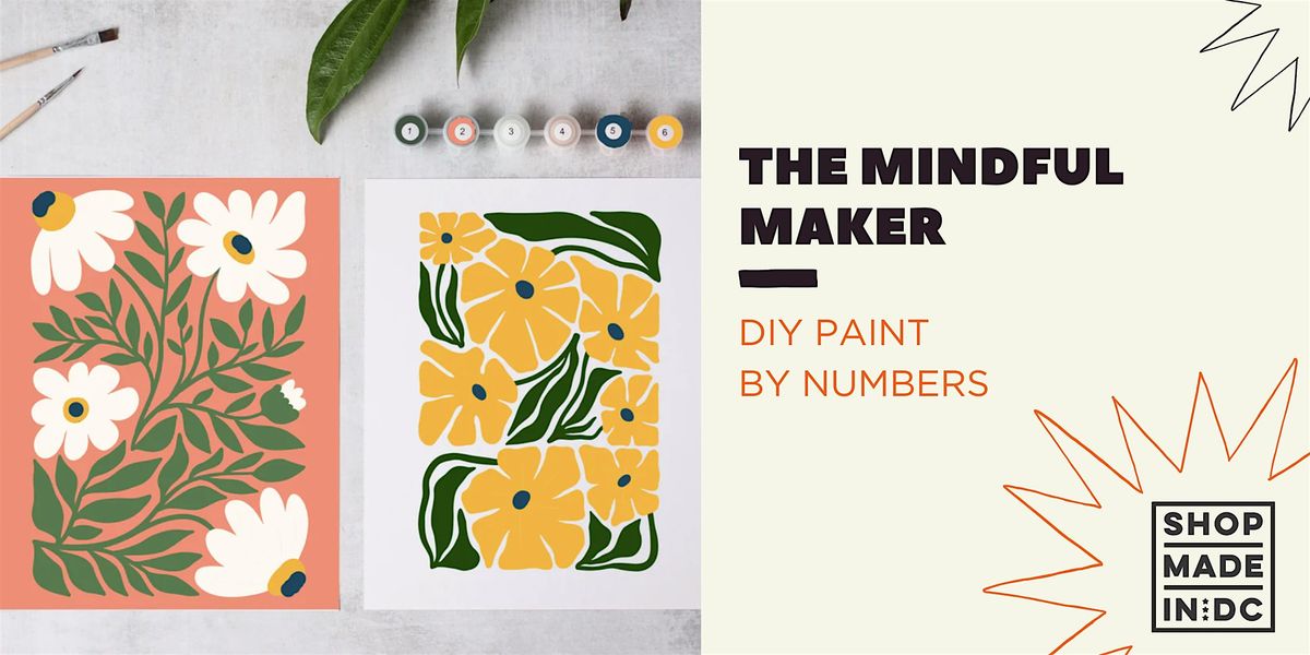 The Mindful Maker: DIY Paint by Numbers, 5 July | Event in Washington | AllEvents